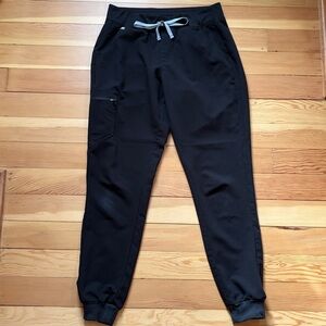 FIGS Black Joggers